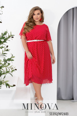 Сукня №2603-червоний