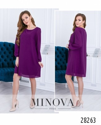 Сукня №3110-ягідний_minova_7