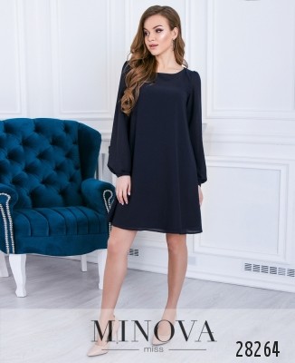 Сукня №3110-темно-синій_minova_5
