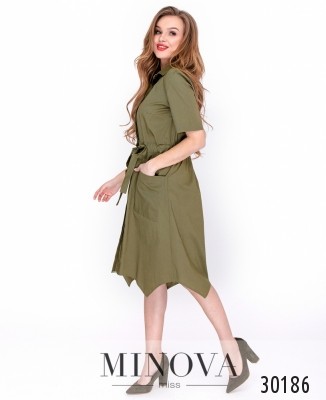 Сукня №8604-хакі_minova_5