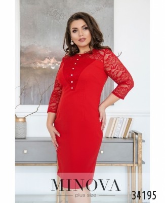Сукня №8617-червоний_minova_5