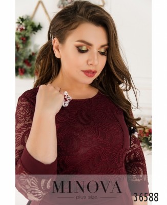 Сукня №8619-1-бордо_minova_6