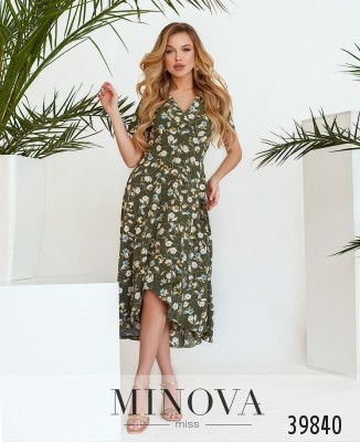 Сукня №3152-оливка