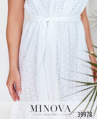 Cукня №3146B-білий_minova_6