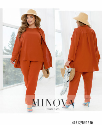 Костюм 3-ка №2250-цегляний_minova_7