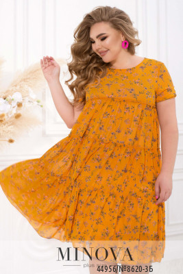 Сукня №8620-3Б-жовтий_minova_4