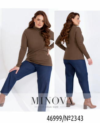 Гольф №2343-коричневий_minova_7