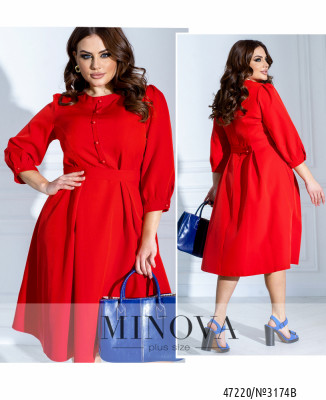 Сукня №3174B-червоний_minova_7