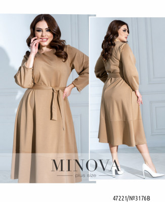 Сукня №3176B-Бежевий_minova_7