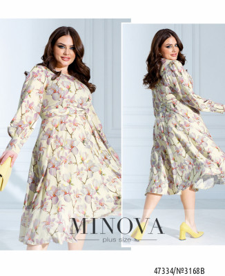 Сукня №3168B-лимонний_minova_7