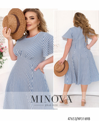 Сукня №3169B-Блакитний_minova_7