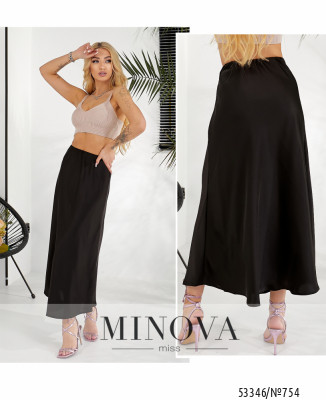 Спідниця №754-чорний_minova_7
