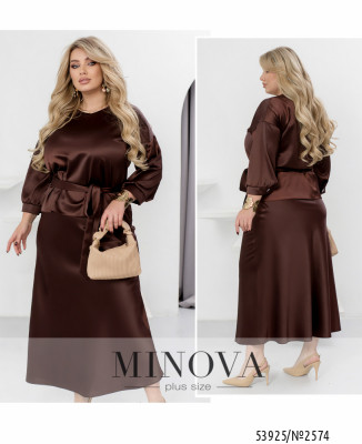 Костюм №2574-шоколадний_minova_7