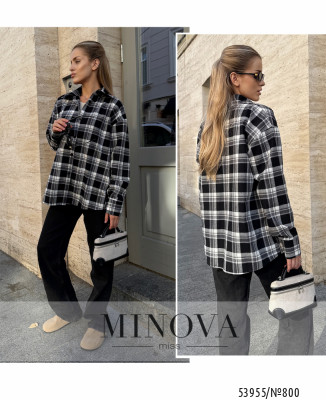 Сорочка №800-чорний_minova_7