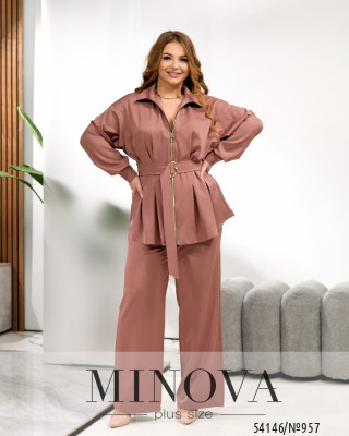 Костюм №957-капучино