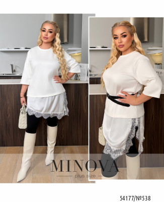 Туніка №538-молочний_minova_7