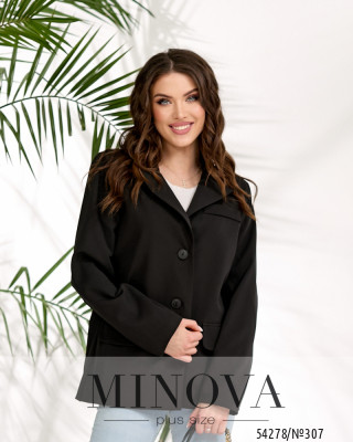 Піджак №307-чорний_minova_6