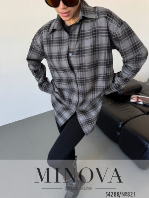 Сорочка №821-сірий_minova_6